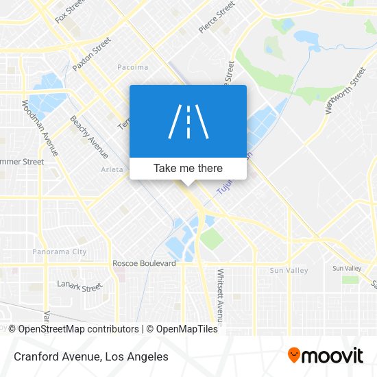 Cranford Avenue map