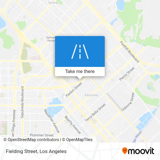 Mapa de Fielding Street