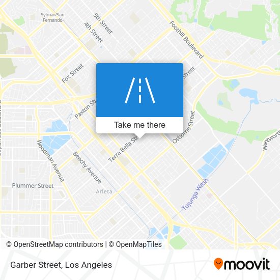 Mapa de Garber Street