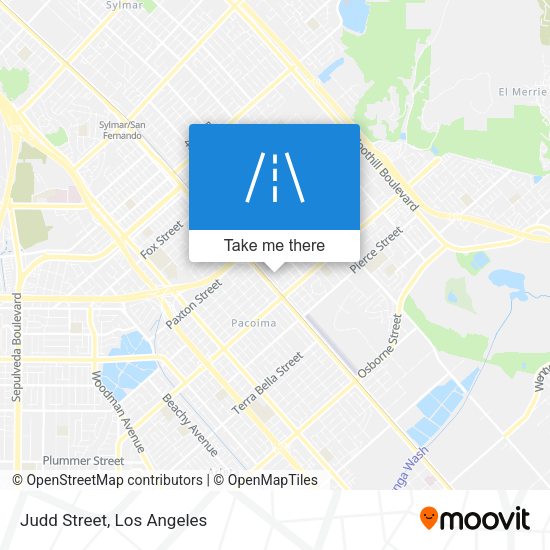 Mapa de Judd Street