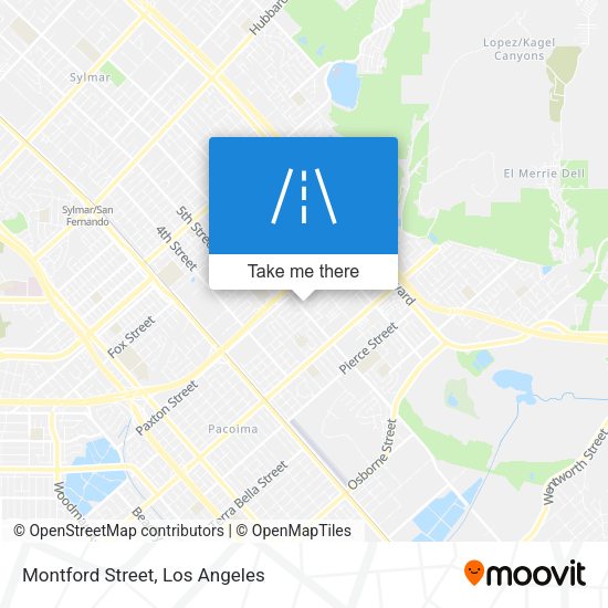 Mapa de Montford Street