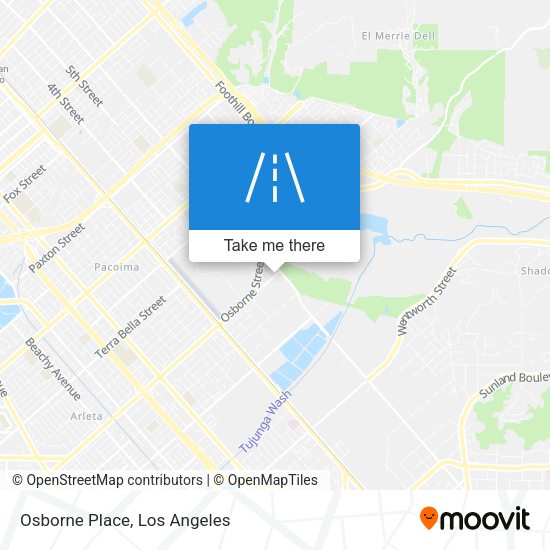 Mapa de Osborne Place