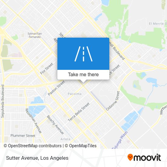 Sutter Avenue map
