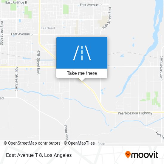 East Avenue T 8 map