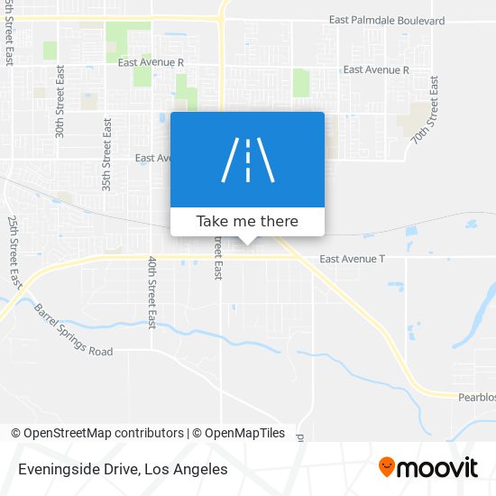 Eveningside Drive map