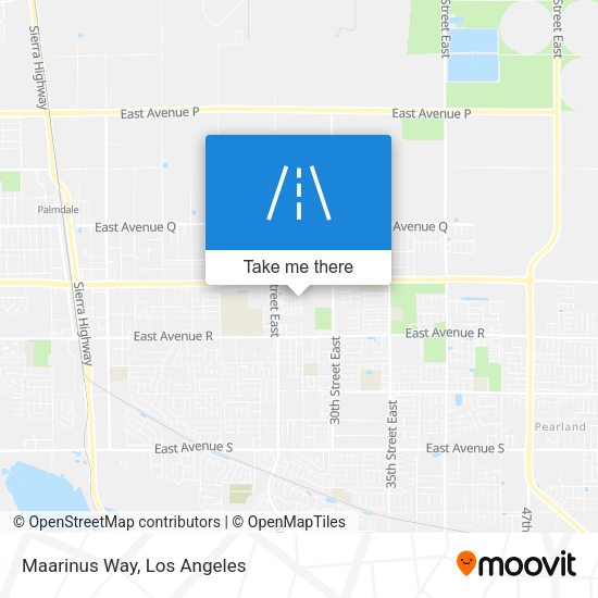Mapa de Maarinus Way