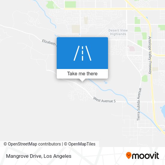Mapa de Mangrove Drive