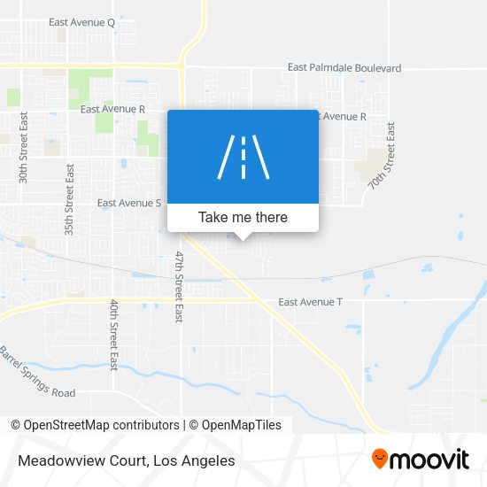 Mapa de Meadowview Court