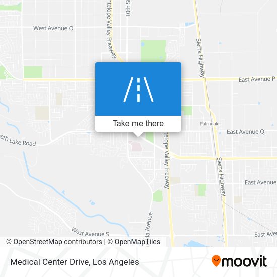 Medical Center Drive map