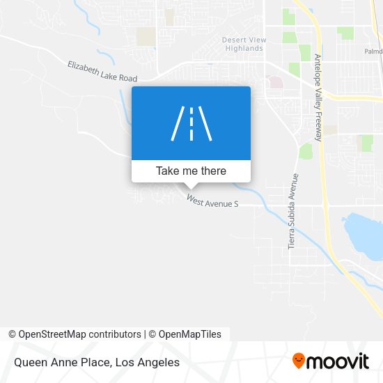 Mapa de Queen Anne Place