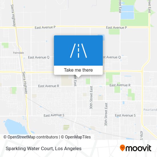 Sparkling Water Court map