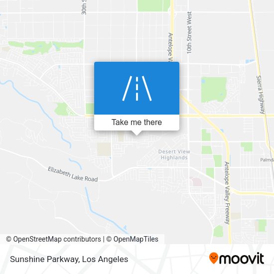 Mapa de Sunshine Parkway