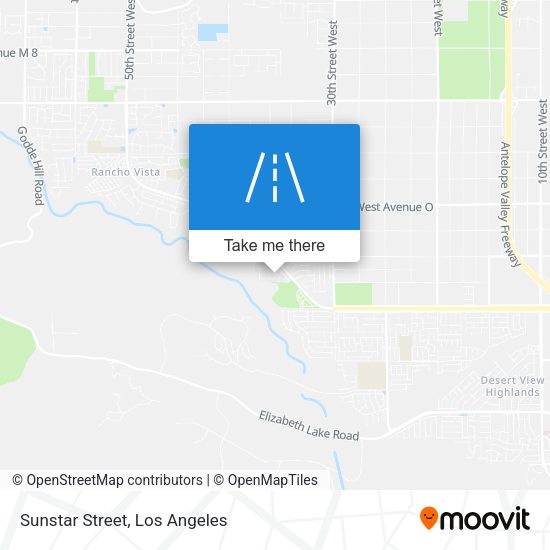 Mapa de Sunstar Street