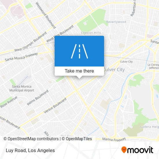 Mapa de Luy Road