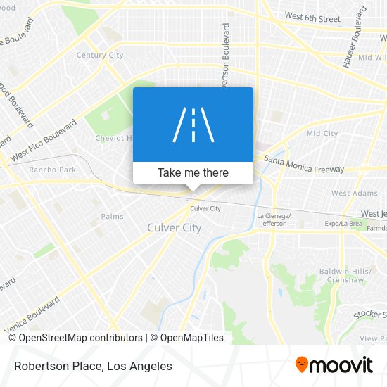 Robertson Place map