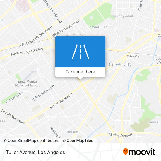 Mapa de Tuller Avenue