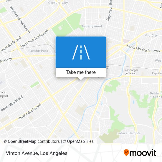 Mapa de Vinton Avenue