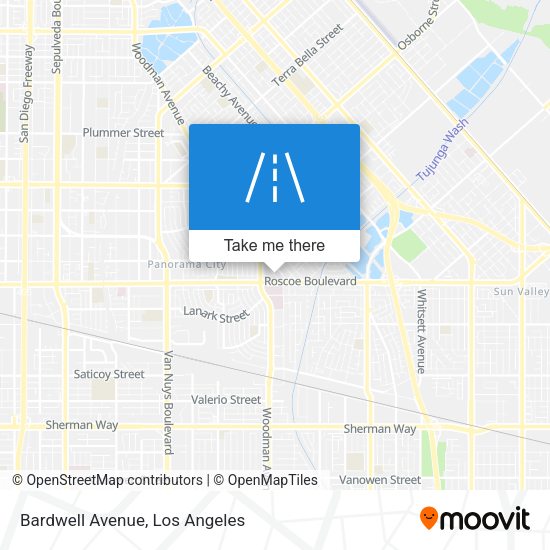 Bardwell Avenue map