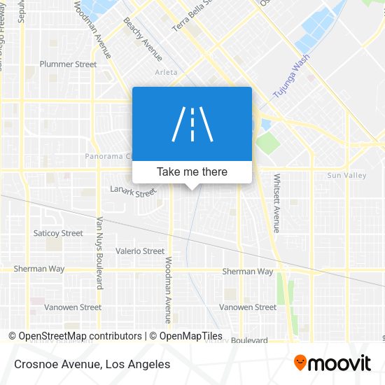 Mapa de Crosnoe Avenue