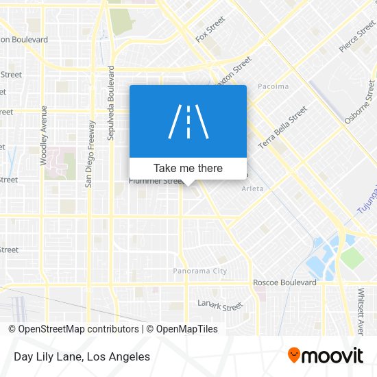 Mapa de Day Lily Lane