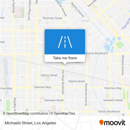 Michaels Street map