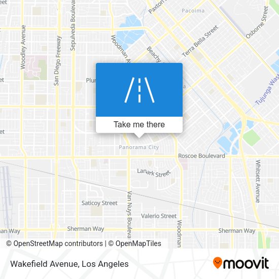 Wakefield Avenue map