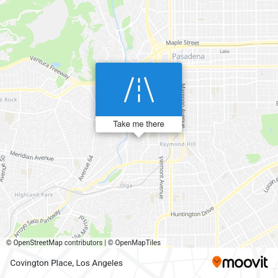 Covington Place map
