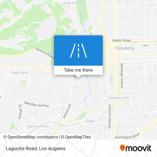 Mapa de Lagunita Road