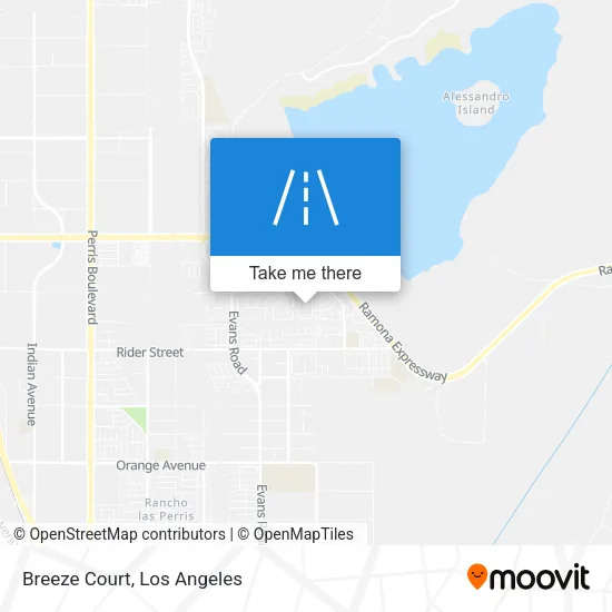 Mapa de Breeze Court