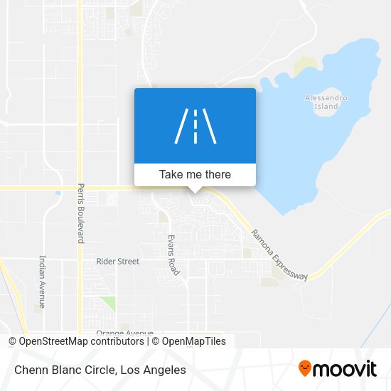 Mapa de Chenn Blanc Circle