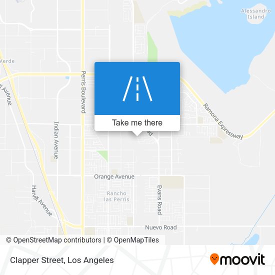 Mapa de Clapper Street