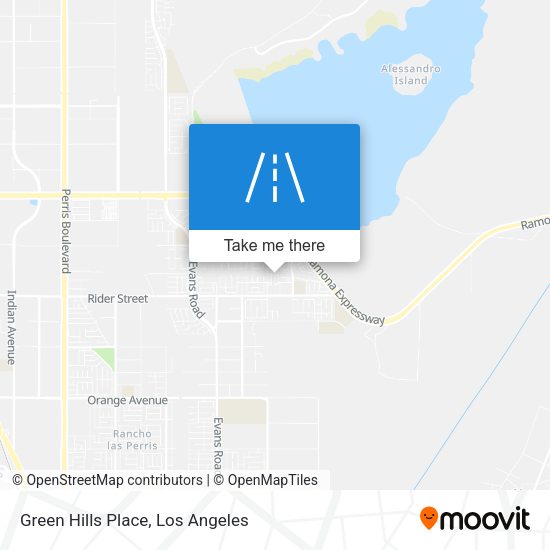 Green Hills Place map