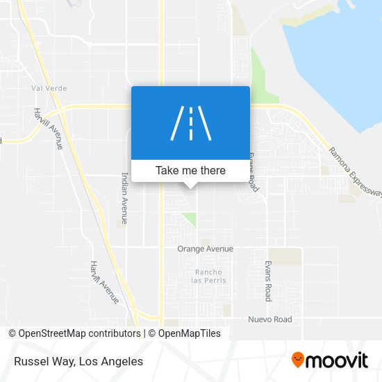 Mapa de Russel Way