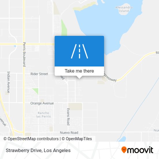 Strawberry Drive map