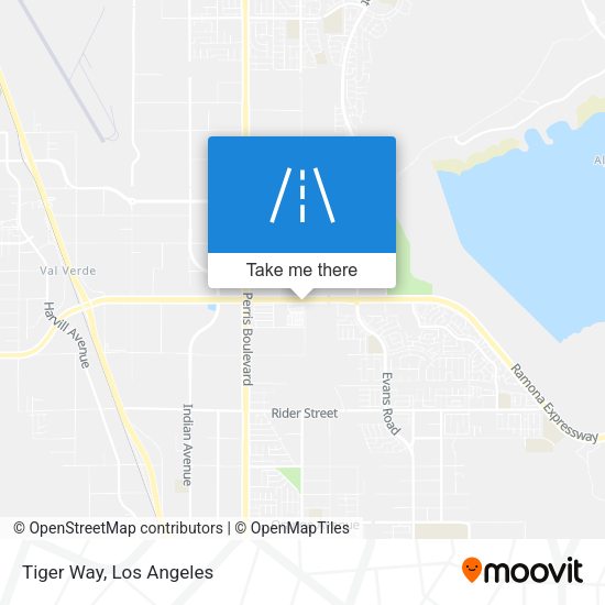 Mapa de Tiger Way