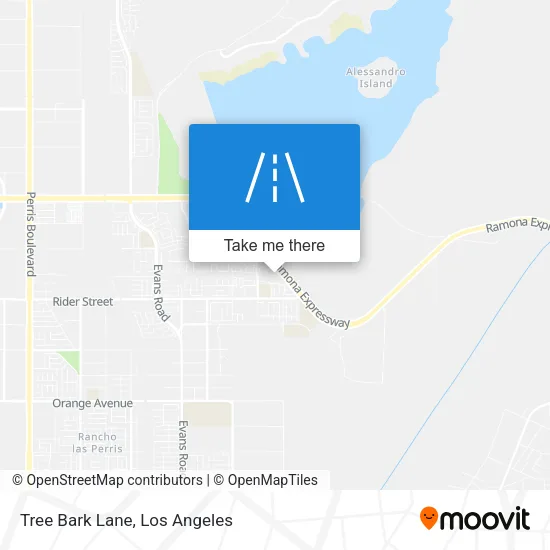 Mapa de Tree Bark Lane