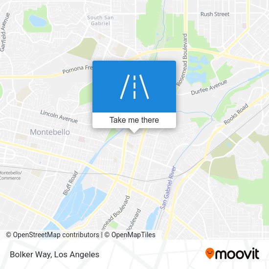 Mapa de Bolker Way