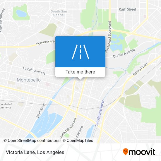 Mapa de Victoria Lane
