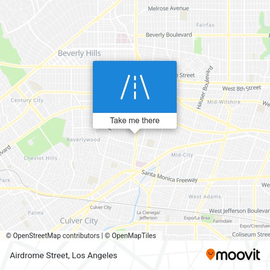 Mapa de Airdrome Street