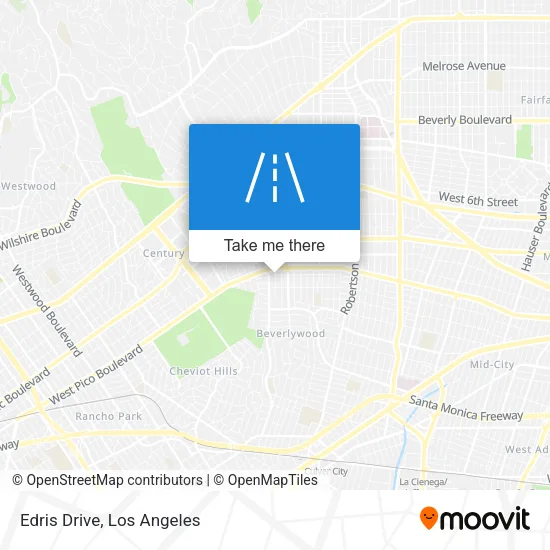 Edris Drive map