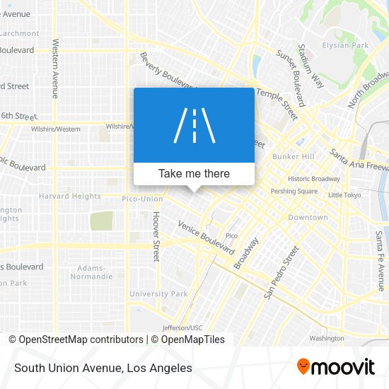South Union Avenue map