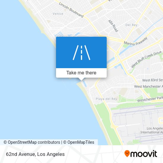 62nd Avenue map