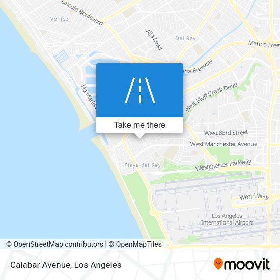 Calabar Avenue map