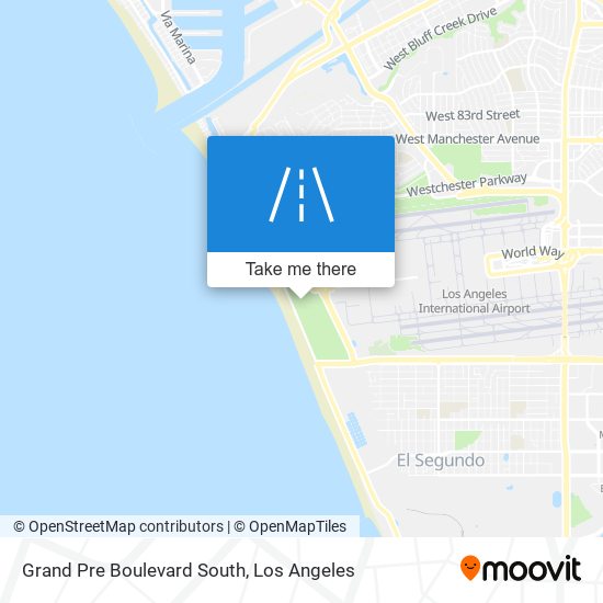 Grand Pre Boulevard South map