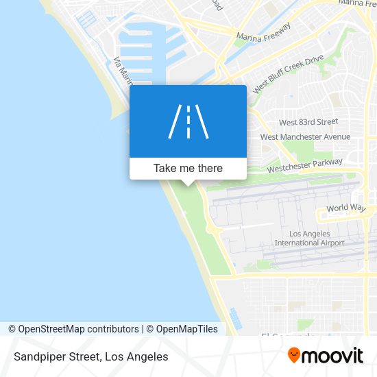 Sandpiper Street map