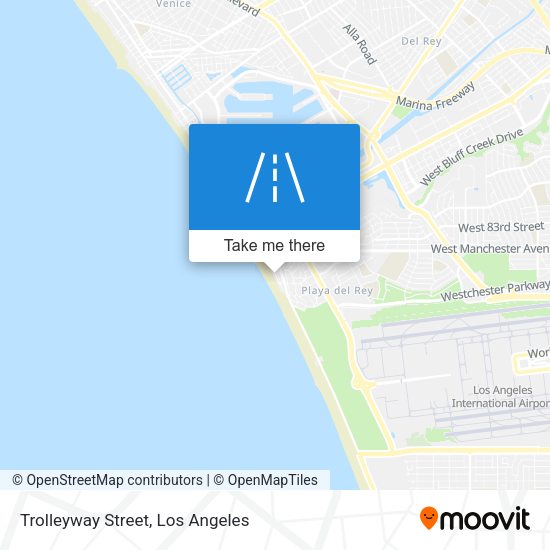 Mapa de Trolleyway Street