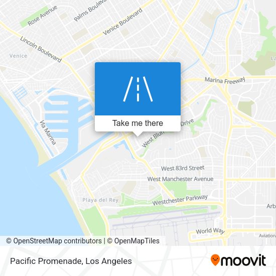 Pacific Promenade map