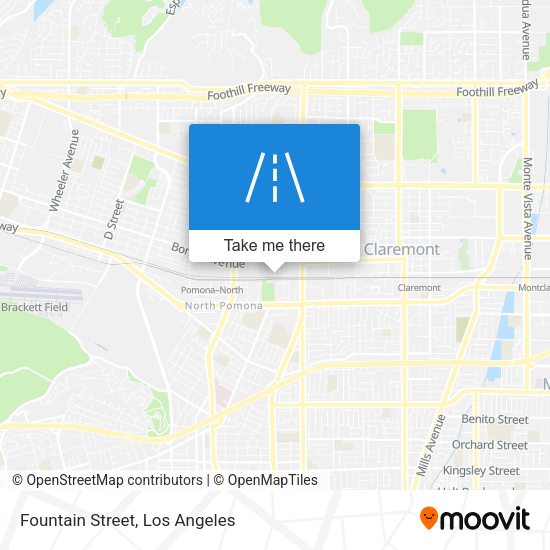 Fountain Street map