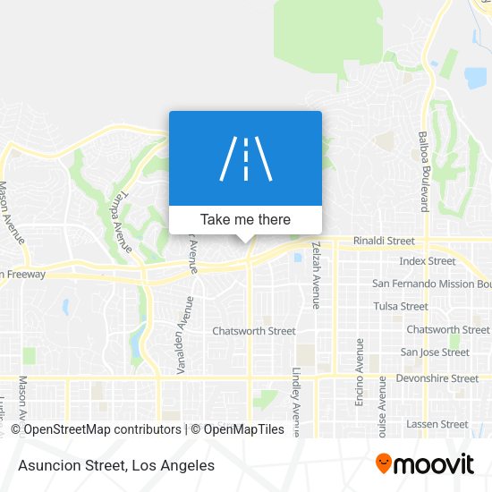 Asuncion Street map