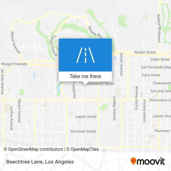 Beechtree Lane map